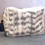 Gifts - OCEAN - Large Ikat Vanity Pouch - CONSTELLE HOME