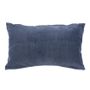 Fabric cushions - COLORBLOCK Velvet Cushion Cover 40 x 60 cm Olive - CONSTELLE HOME