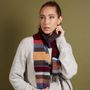 Scarves - Lambswool Scarf Dorvigny - claret - WALLACE SEWELL
