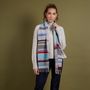 Scarves - Lambswool Scarf Dorvigny - turquoise - WALLACE SEWELL