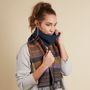 Scarves - Lambswool Scarf Anouilh - teal - WALLACE SEWELL