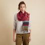 Scarves - Lambswool Scarf Anouilh - fuchsia - WALLACE SEWELL