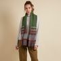 Scarves - Lambswool Scarf Anouilh - green - WALLACE SEWELL