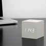 Clocks - Cube Click Clock - GINGKO