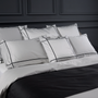 Bed linens - Luxury Duvet Cover Set, Modern Nox - CROWN GOOSE