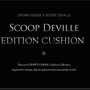 Coussins - Coussin de luxe, Scoop DeVile Edition - CROWN GOOSE