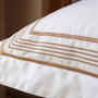 Bed linens - Bed Linens/ De Rang Collection, Sienna Gold - CROWN GOOSE