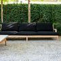 Lawn sofas   - AUSTIN 3 SEATS SOFA - XVL HOME COLLECTION