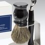 Cadeaux - Brosse à raser blaireau et accessoires Jaspe'. Perfection masculine - KOH-I-NOOR ITALY BEAUTY