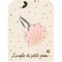 Hair accessories - Shell hairclip - Pink - LUCIOLE ET PETIT POIS