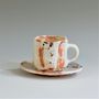 Mugs - ShinoCoffee cup & saucer - YOULA SELECTION