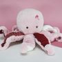 Soft toy - Pink Octopus - 40 x 30 cm - HISTOIRE D'OURS