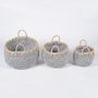Decorative objects - Set of 3 baskets BUMSU - JOE SAYEGH PARIS