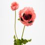 Floral decoration - Poppy pizzicato- LOU DE CASTELLANE - Artificial flowers more true than nature  - LOU DE CASTELLANE