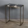 Decorative objects - Petrified Wood Side Tables - ATELIERS C&S DAVOY
