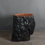 Decorative objects - Mentawai Side table with Wheels - ATELIERS C&S DAVOY