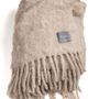 Plaids - 4107 Couverture de luxe Kid Mohair Taupe Clair - STACKELBERGS
