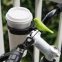 Children's decorative items - Bird Bike Cup & Bird Bike Bell : Cup Holder Everyday Houseware Eco living collection 100% recyclable. - QUALY DESIGN OFFICIAL