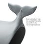 Other wall decoration - Moby Whale Plastic Bag and Toilet Paper Holder : Ocean Bathroom Collection :Eco-Friendly Material 100% recyclable - QUALY DESIGN OFFICIAL