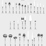 Kitchen utensils - GATSBY flatware - ALAIN SAINT- JOANIS