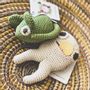 Kids accessories - TOMMY TOOTH - TEETHER & TOOTH BOX 100% ORGANIC COTTON - MYUM - THE VEGGY TOYS