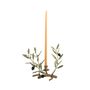 Decorative objects - Candle holder 1 candle long 3 twigs AVIGNON - L'OLIVIER FORGÉ
