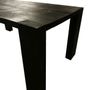 Dining Tables - DINING TABLE OAK — BURNT WOOD SHOU-SUGI-BAN - OUVRAGE  - BOIS BRULE