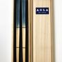 Cutlery set - Indigo Cedar wood  Chopsticks Pair set with Tung box - AOLA