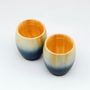 Glass - Indigo Hinoki Small Cup Set - AOLA