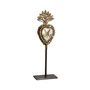 Decorative objects - Pearly ex voto heart on stand - CHEHOMA