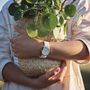 Bijoux - Bracelet de montre Millow Tressé Blanc  - MILLOW PARIS