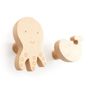 Design objects - Set of two beech wood hooks - BRIKI VROOM VROOM