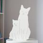 Children's lighting - THE KITTIES LAMP - IVORY - GOODNIGHT LIGHT