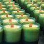 Gifts - Green Tea Leaves Scented Natural Candle - ECHOES CANDLE & SCENT LAB.