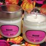 Candles - Scented Candle Rose - L'ECHOPPE BUISSONNIERE