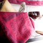 Torchons textile - Bouteille de vin / Torchon jacquard - COUCKE
