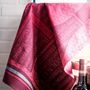 Torchons textile - Bouteille de vin / Torchon jacquard - COUCKE