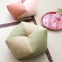 Fabric cushions - Ojami Cushion | Cotton - TAKAOKAYA