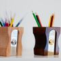 Decorative objects - Supersize pencil sharpener pen-pot - SUCK UK