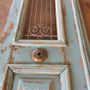 Design objects - Ancient Greek doors from the previous century since 1900, neoclasic wooden decorative element with rail - SILO ART FACTORY