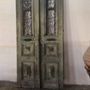 Design objects - Ancient Greek doors from the previous century since 1900, neoclasic wooden decorative element with rail - SILO ART FACTORY