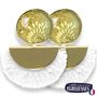 Jewelry - Earrings Pigalle fully gilded with fine gold Les Parisiennes d'Emilie FIALA Paillettes - LES JOLIES D'EMILIE