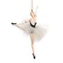 Other Christmas decorations - TULLE BALLERINA ORN BLK/WH 12CM - GOODWILL M&G