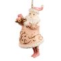 Other Christmas decorations - CANDY SANTA W/MACARON PLATE Christmas Decoration - GOODWILL M&G