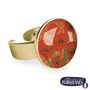 Jewelry - Little ring fully gilded with fine gold Les Parisiennes Poppy - LES JOLIES D'EMILIE