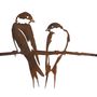 Cadeaux - Metalbird Hirondelles - METALBIRD