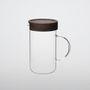 Tea and coffee accessories - Water Pitcher with Taiwan Acacia Lid 600ml / 1000ml - TG
