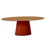 Dining Tables - Ankara oval dining table - MATIÈRE GRISE