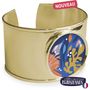 Jewelry - Large bangle fully gilded with fine gold Les Parisiennes Matisse - LES JOLIES D'EMILIE