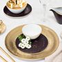 Kitchen utensils - Golden Velvet porcelain plate - PORCEL